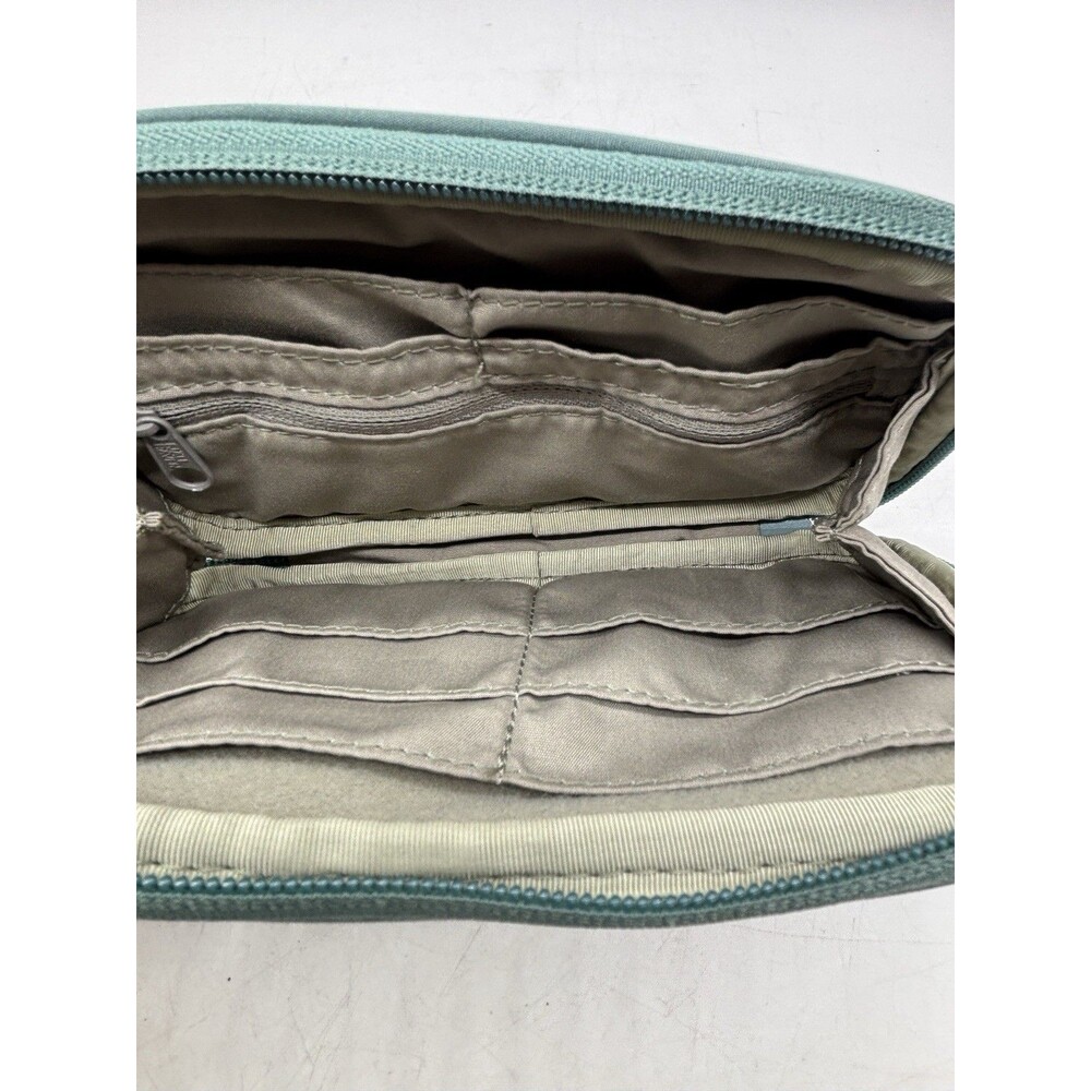 Fjällräven Kånken Travel Wallet Organizer Clutch Dark Green Zip Around - Picture 3 of 6